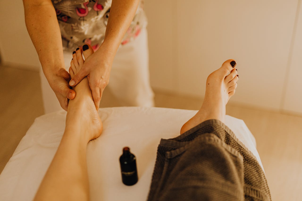 Massage des pieds